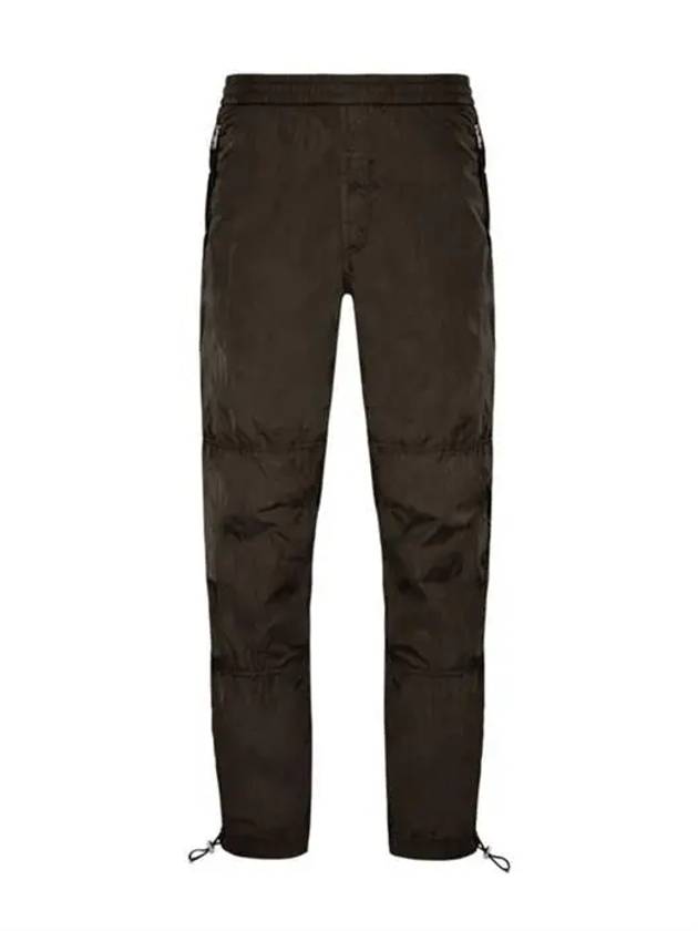 Men's Techno Fabric Track Pants Green - MONCLER - BALAAN.