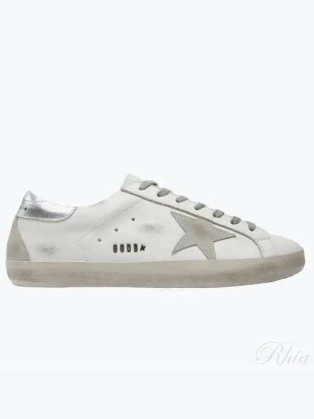 Superstar Silver Heel Tab Sneakers White - GOLDEN GOOSE - BALAAN 2