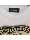 Men's S71GD0752 S22507 100 Logo Print TShirt - DSQUARED2 - BALAAN 4