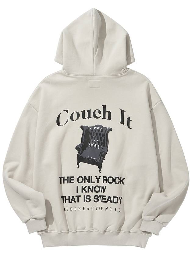 COUCH 2 HOODIE LIGHT GRAY - LIBERE - BALAAN 3