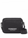 Logo Print Nylon Crossbody Bag Black - BURBERRY - BALAAN 2