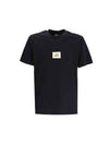 30/1 Jersey Logo Short Sleeve T-Shirt Navy - CP COMPANY - BALAAN 1