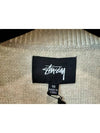 AU Australian Knit Sweater ST1G0545 Cream - STUSSY - BALAAN 7