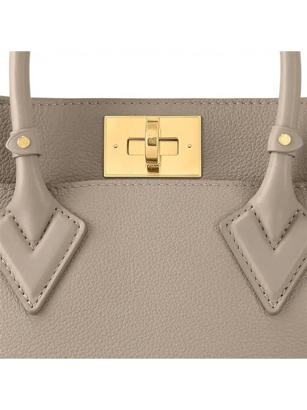 On My Side PM Tote Bag Grey - LOUIS VUITTON - BALAAN 8