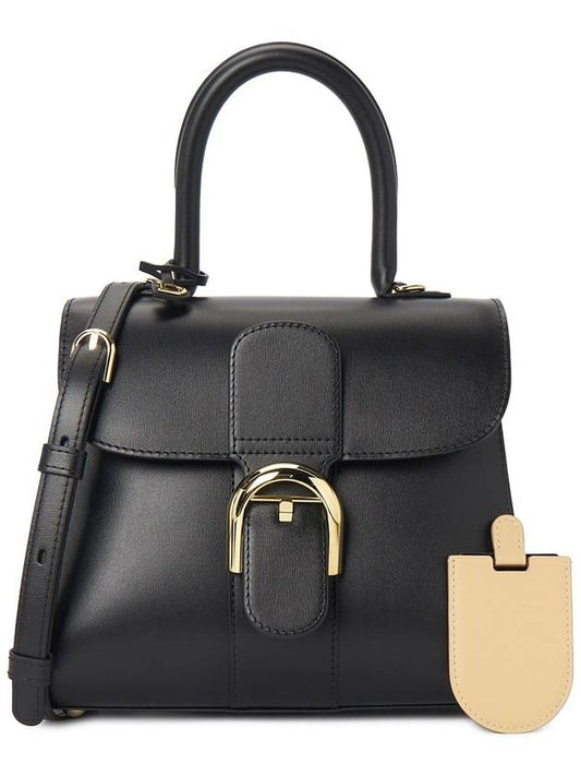 Brillant PM Box Calf Tote Bag Black - DELVAUX - BALAAN 2