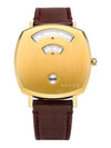 Grip Quartz 35MM Leather Watch Brown - GUCCI - BALAAN 2