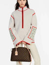 Grand Palais Monogram Strap Tote Bag Brown Beige - LOUIS VUITTON - BALAAN 5