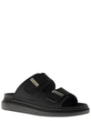 Hybrid Rubber Slippers Black - ALEXANDER MCQUEEN - BALAAN 3