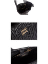 Wander Materasse Napa Leather Tote Bag Black - MIU MIU - BALAAN 8