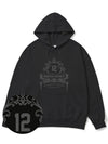 Modelo Gray Overfit Hoodie Black - MONSTER REPUBLIC - BALAAN 2