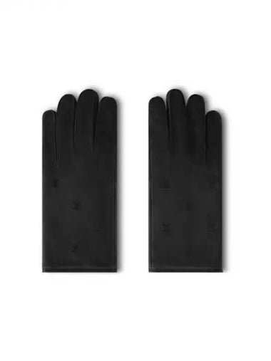 LV Blason Gloves Black - LOUIS VUITTON - BALAAN 1