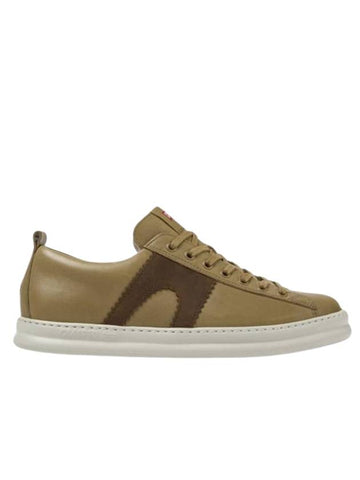 Runner Leather Low Top Sneakers Browm - CAMPER - BALAAN 1