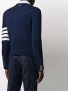 Diagonal Armband Knit Top Navy - THOM BROWNE - BALAAN 4