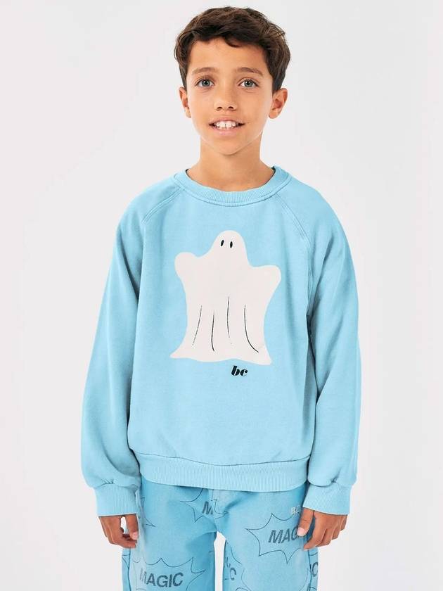 children s sweatshirt Bobo Funny Ghost ranglan sleeve B224AC051 brushed - BOBO CHOSES - BALAAN 4