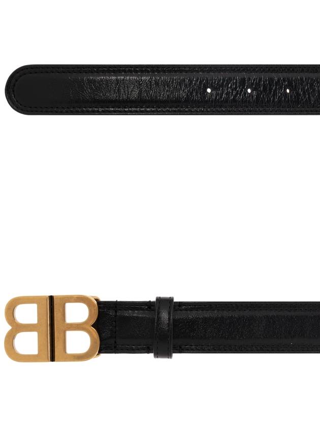 Balenciaga Leather Belt, Women's, Black - BALENCIAGA - BALAAN 4