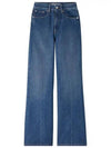 Clinteau High Rise Wide Jeans Stonewashed Indigo - A.P.C. - BALAAN 2