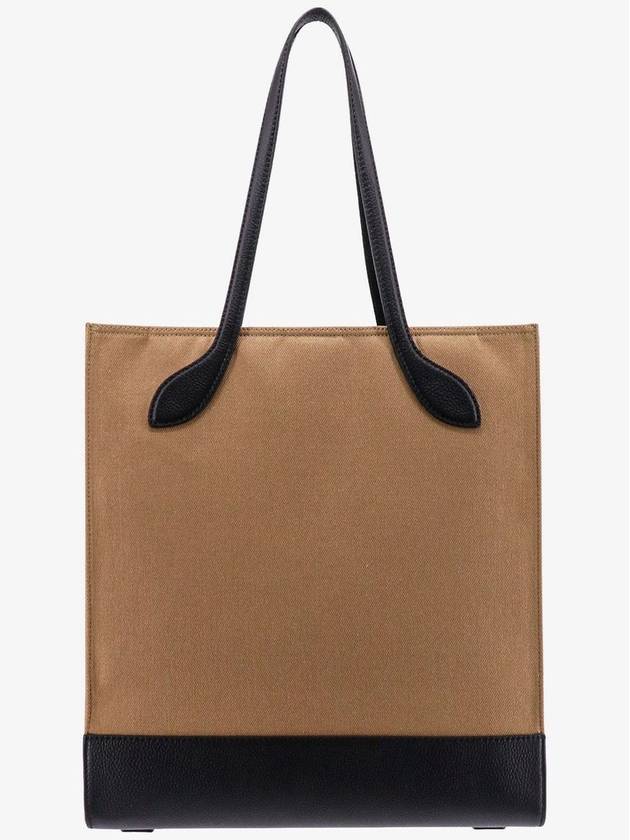 Bar Keep On NS Logo Tote Bag Beige - BALLY - BALAAN 3