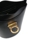 Small Trifolio Shoulder Bag Black - SALVATORE FERRAGAMO - BALAAN 3