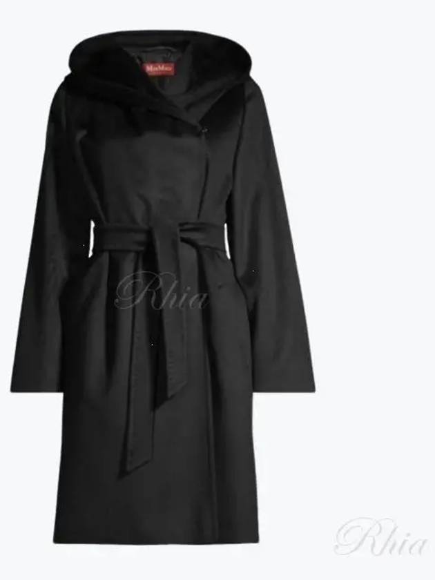 Women s New Man Wool Hooded Coat MANG 013 - MAX MARA - BALAAN 1