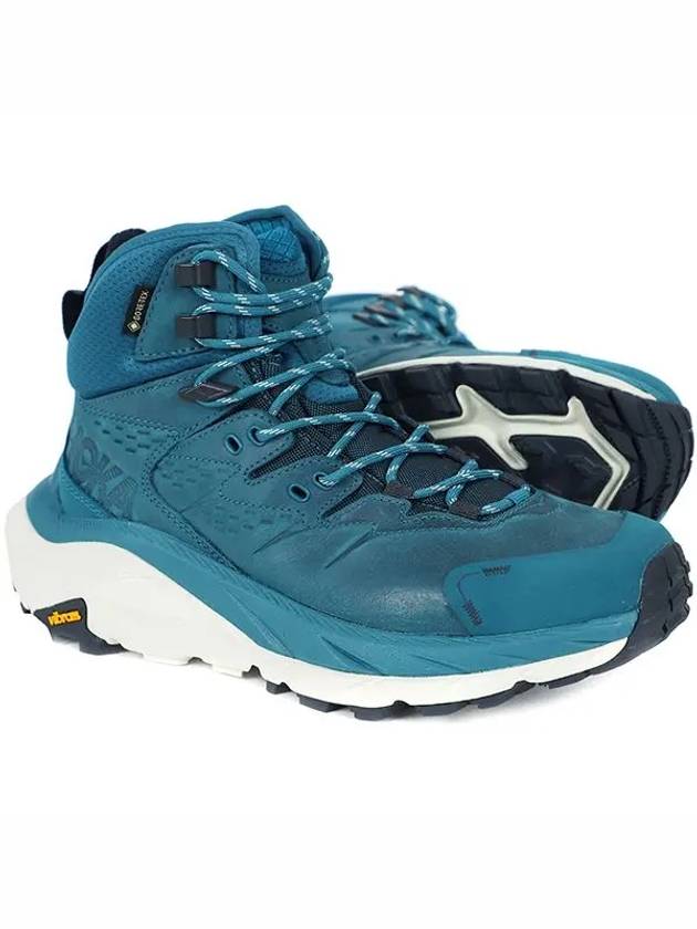 One One Kaha 2 GTX Waterproof Mid Top Sneakers Blue - HOKA ONE ONE - BALAAN 3