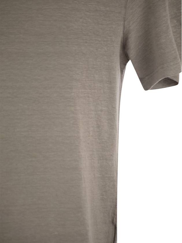 Linen flex T-shirt - FEDELI - BALAAN 4