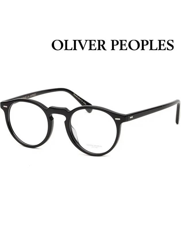 Glasses frame OV5186 1005 Gregory pack black horn rim - OLIVER PEOPLES - BALAAN 4