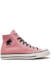 Stussy Chuck 70 High Plumeria High Top Sneakers Pink - CONVERSE - BALAAN 2