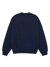 Women's Crewneck Sweatshirt Navy - SPORTY & RICH - BALAAN 3