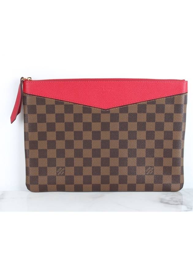 daily pouch red - LOUIS VUITTON - BALAAN 1