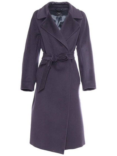 Women s Regina Belted Wool Double Coat Navy - WEEKEND MAX MARA - BALAAN 2