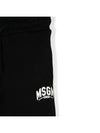 Kids Logo Training Pants Black F4MSJBFP227 110 - MSGM - BALAAN 4