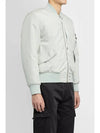 Men's Shadow Project Hollowcore Bomber Jacket Light Grey - STONE ISLAND - BALAAN 4