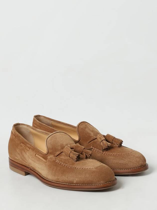 Tassel Decorated Suede Loafers Brown - BRUNELLO CUCINELLI - BALAAN 3