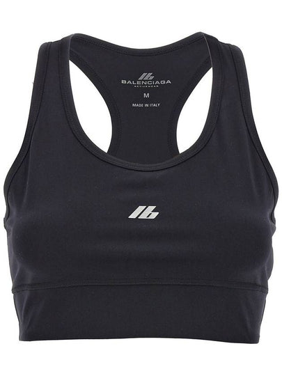 Activewear Sports Bra Black - BALENCIAGA - BALAAN 2