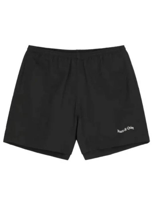 World Mark Shorts Pants Black - MUSEUM OF PEACE & QUIET - BALAAN 1