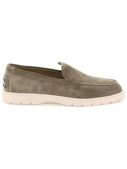 Casual Suede Slip-On Brown - TOD'S - BALAAN 2