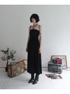 Shirring Strap Tube Dress BLACK Top Women s Long One Piece - RUBATI - BALAAN 9