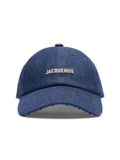 La Casquette Gadjo Base Ball Cap Blue - JACQUEMUS - BALAAN 2