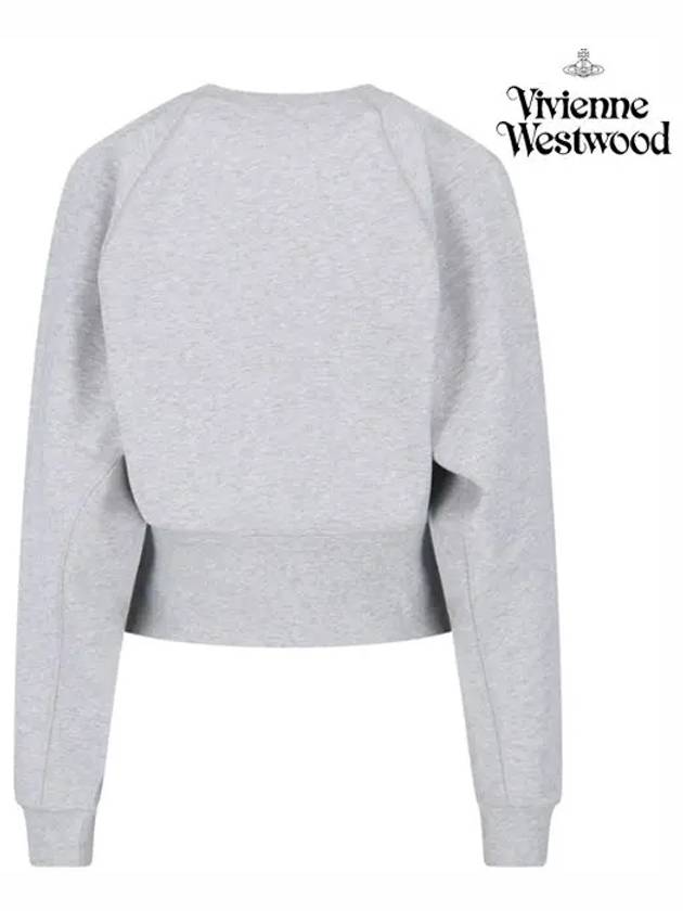 ORB Embroid Logo Sweatshirt Light Grey - VIVIENNE WESTWOOD - BALAAN 4