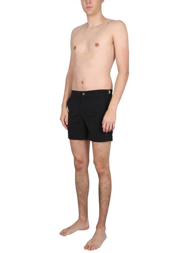 Skull Swim Shorts Black - ALEXANDER MCQUEEN - BALAAN 3