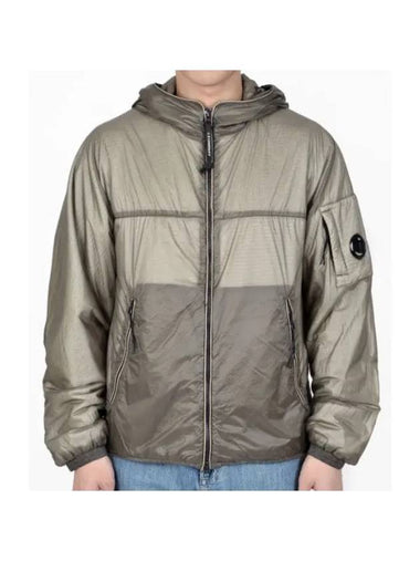 Nada Shell Hooded Jacket Grey - CP COMPANY - BALAAN 1