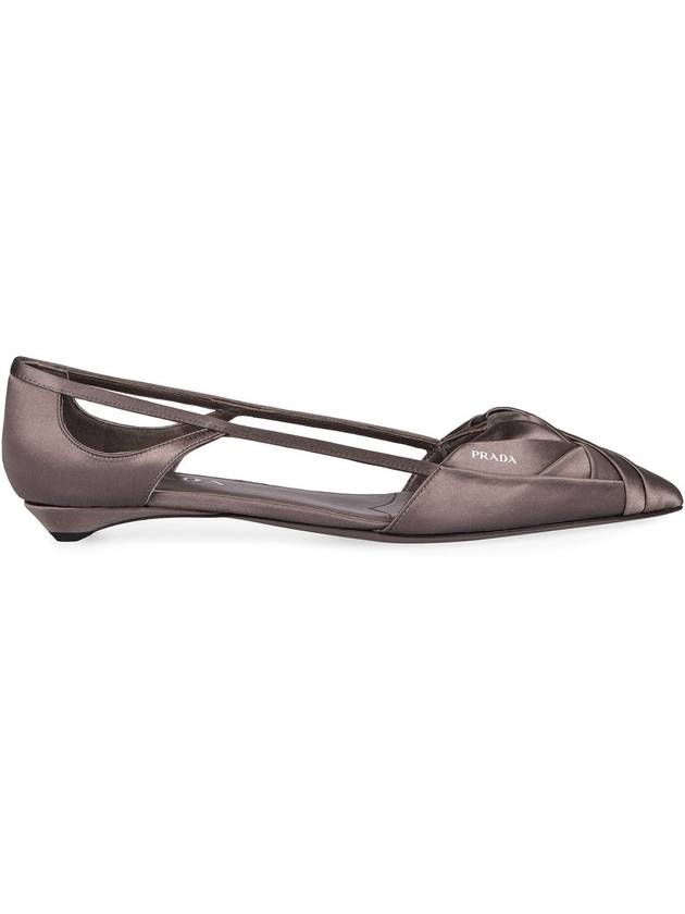 Satin Cutout Ballerina 1F734N 049 F0480 - PRADA - BALAAN 3