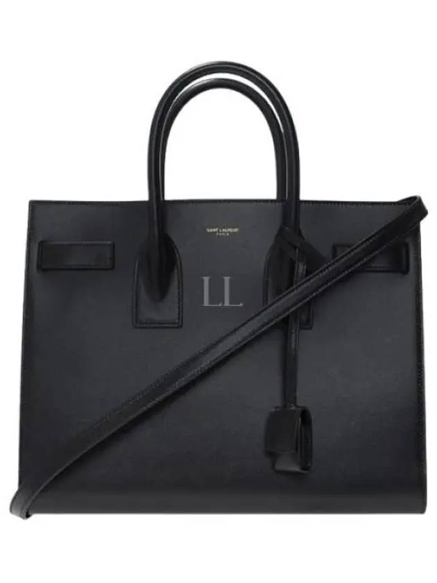 Sac De Jour Classic Small Tote Bag Black - SAINT LAURENT - BALAAN 2