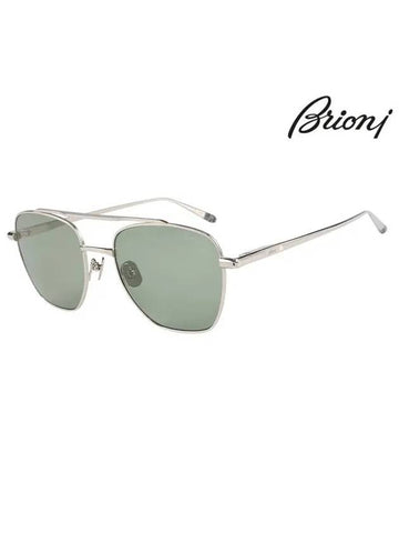 Sunglasses BR0089S 002 Boeing Titanium Men Women - BRIONI - BALAAN 1