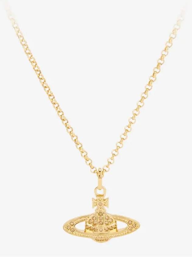 Mini Bas Relief Pendant Necklace Gold - VIVIENNE WESTWOOD - BALAAN 3