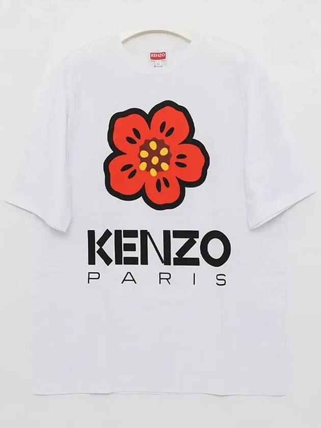5TS445 4SO 01 Balk Flower T Shirt - KENZO - BALAAN 3