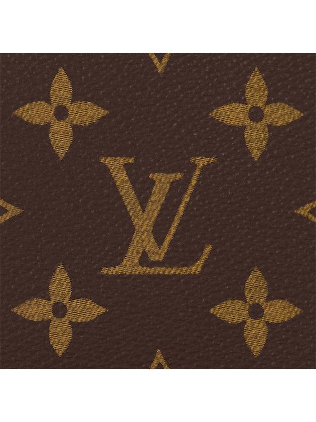 Multiple 2-Fold Bifold Wallet Brown Black - LOUIS VUITTON - BALAAN 6