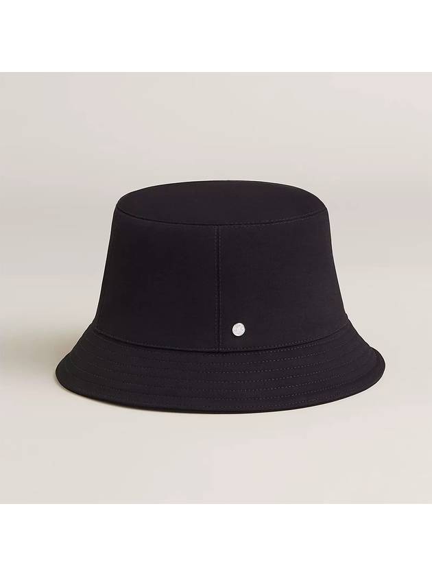 CALVI MILANO Bucket Hat Noir H241085N 5H - HERMES - BALAAN 1