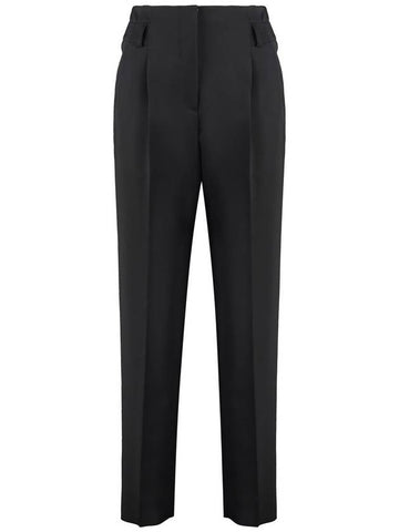 Max Mara Celtico Wool Tapered-Fit Trousers - MAX MARA - BALAAN 1