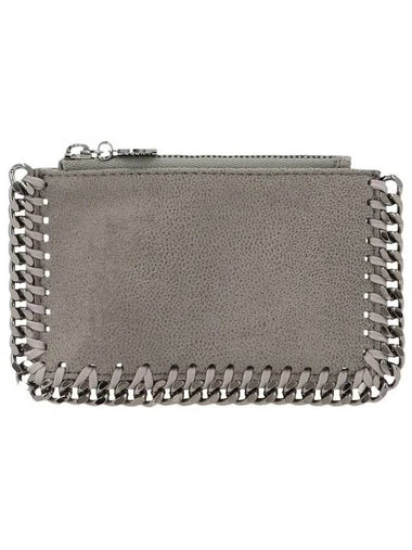 Falabella Chain Card Wallet Gray - STELLA MCCARTNEY - BALAAN 1